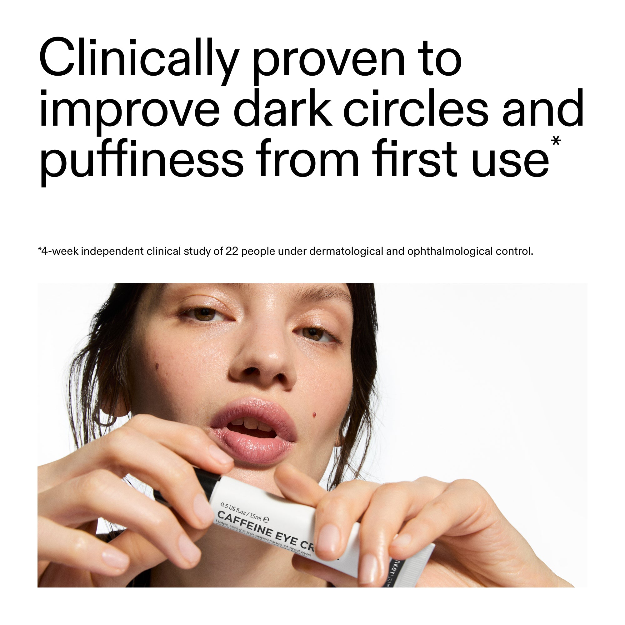 JAMO x The INKEY List Reusable Eye Patches and Caffeine Eye Cream Duo - Image 6