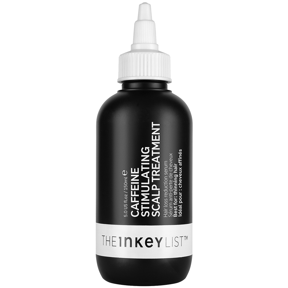 Caffeine stimulating scalp treatment