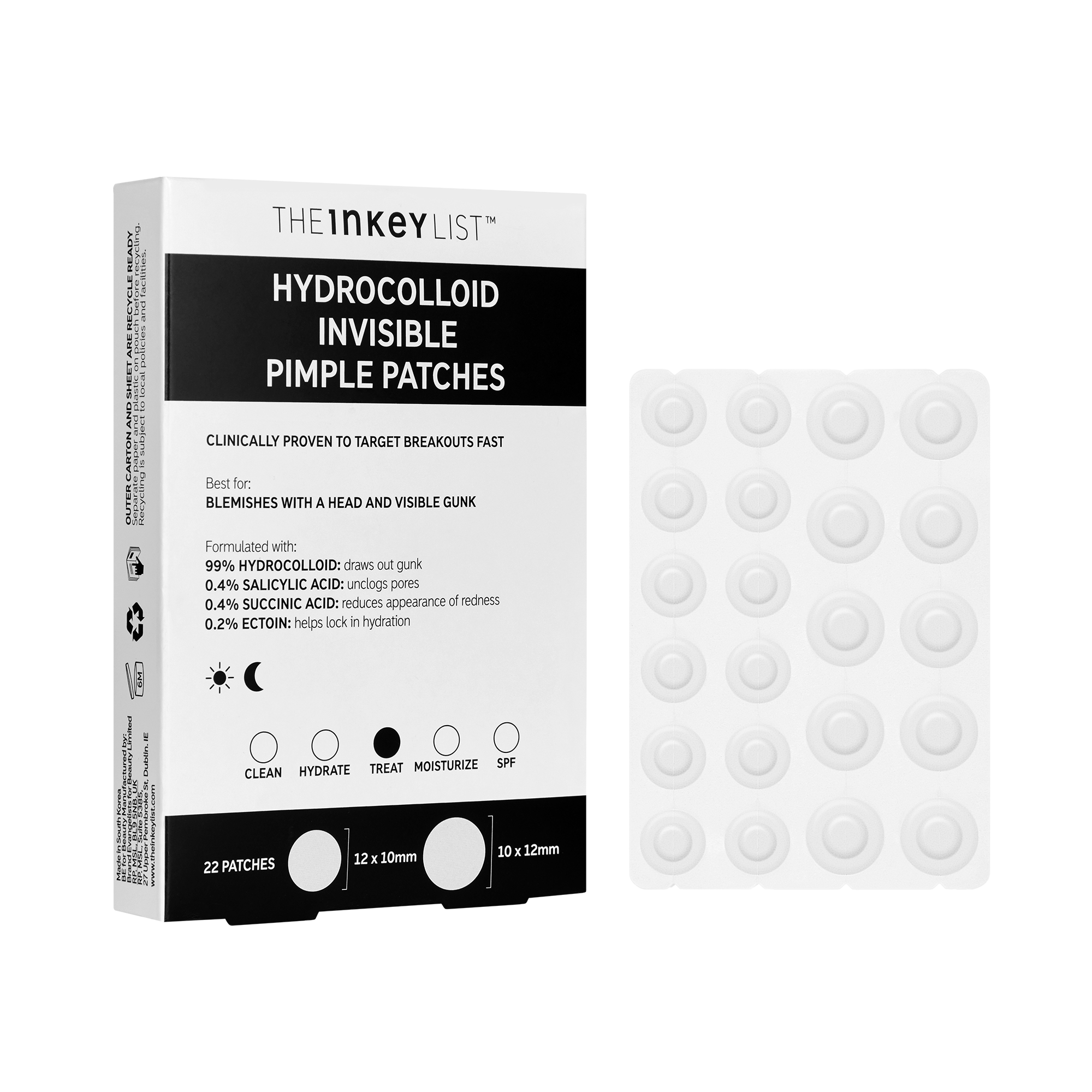 Hydrocolloid Invisible Pimple Patches - Pack of 22 - Image 12