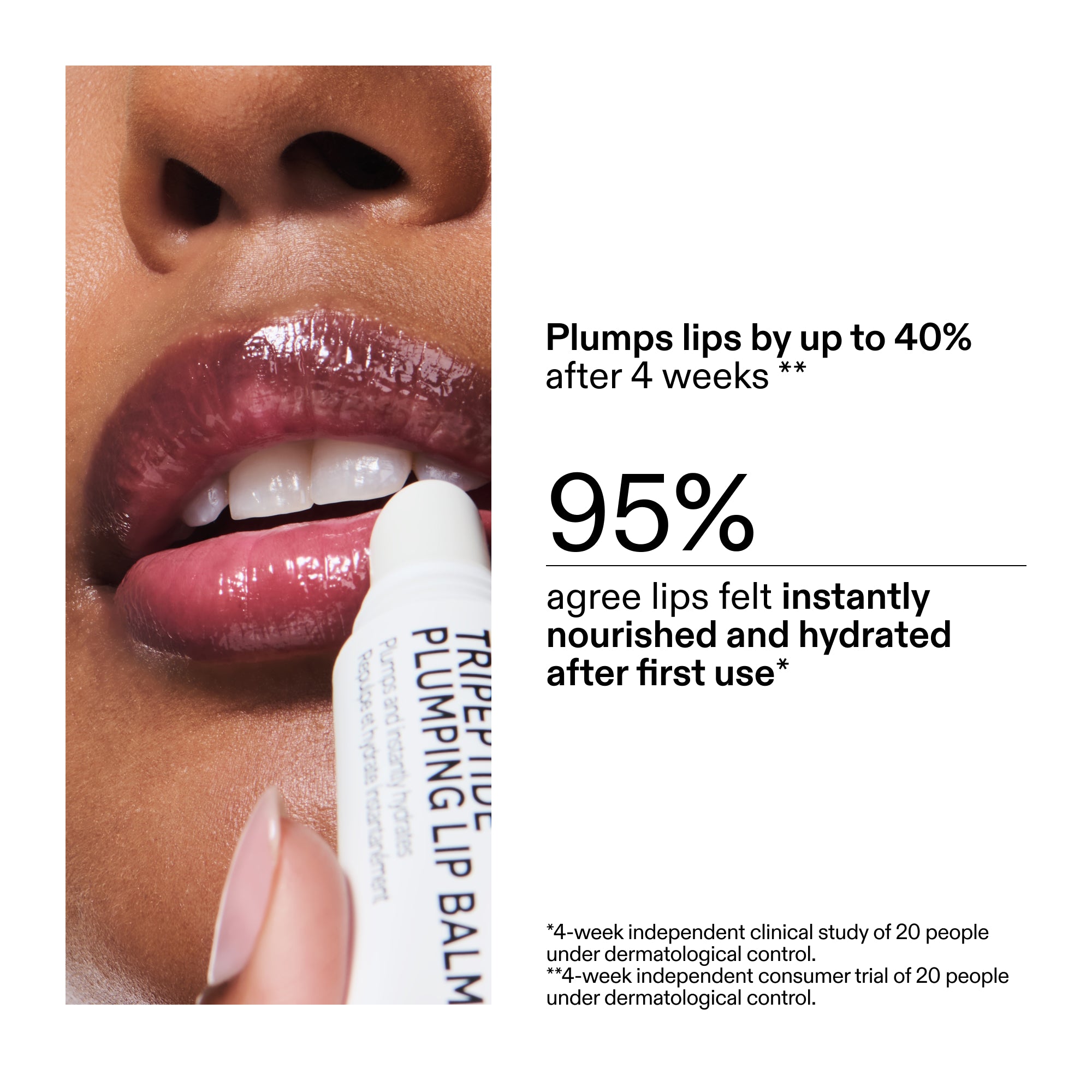 Tripeptide Plumping Pink Lip Balm - Image 8