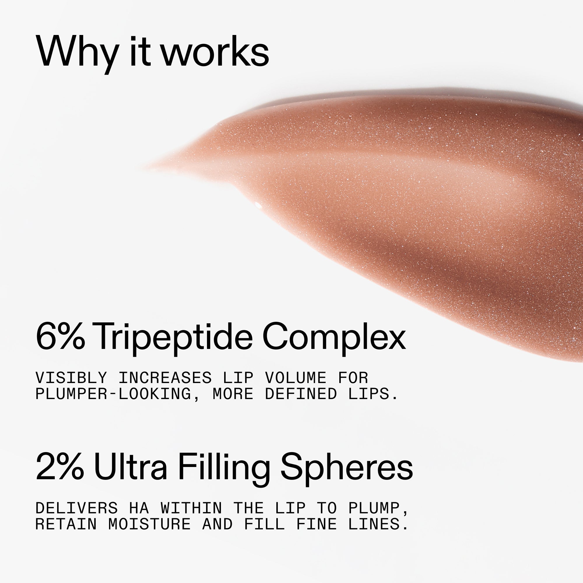 Tripeptide Plumping Mocha Brown Lip Balm - Image 8