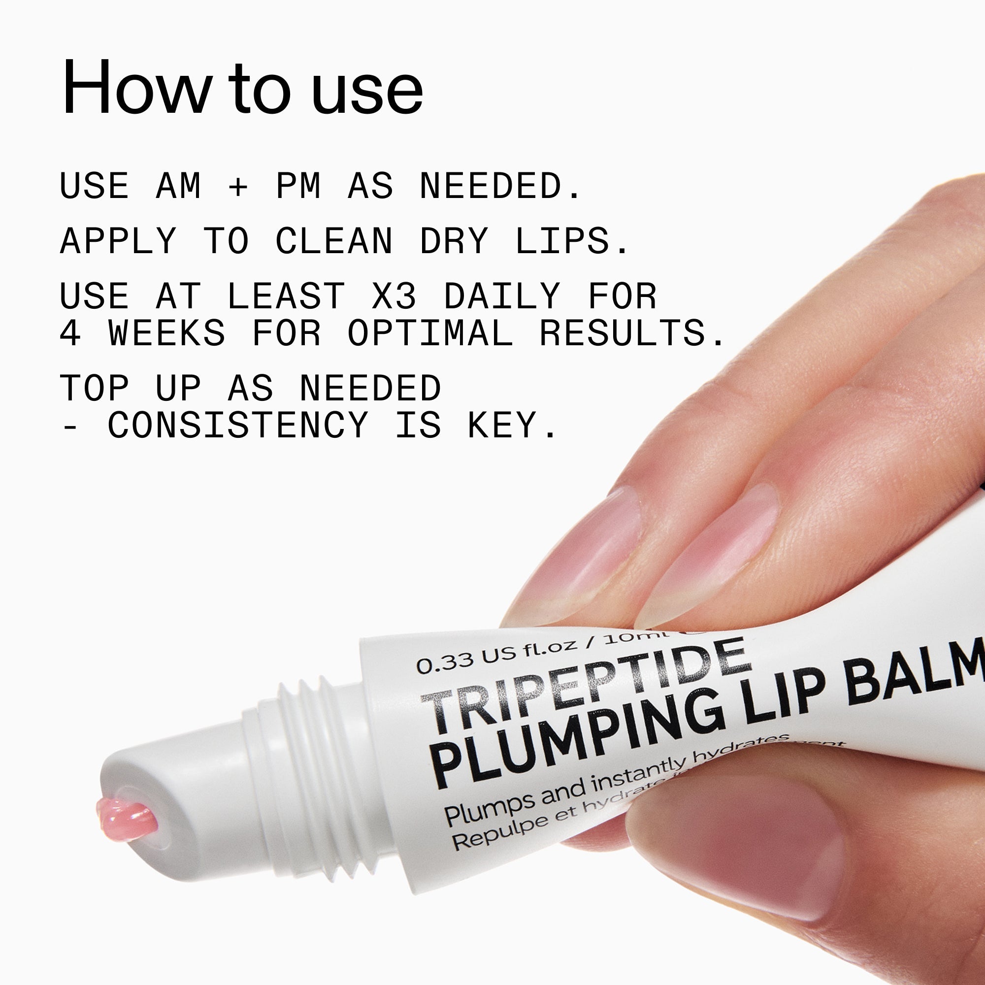 Tripeptide Plumping Pink Lip Balm - Image 6
