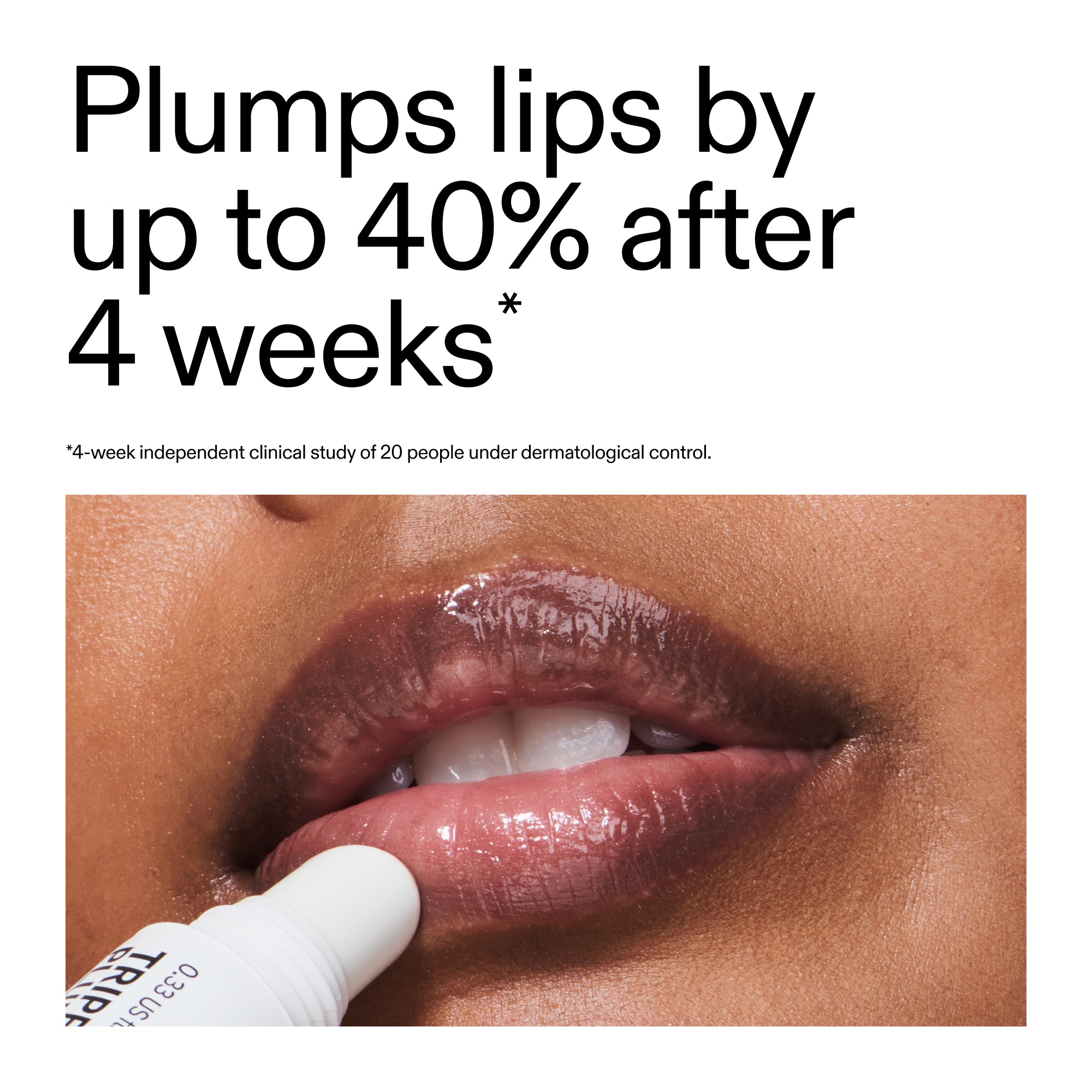 Tripeptide Plumping Mocha Brown Lip Balm - Image 5